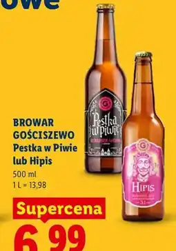 Lidl Piwo Browar Gościszewo Pestka w Piwie oferta