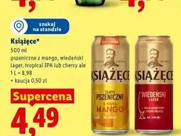 Lidl Piwo Książęce Złote Pszeniczne z nutą Mango oferta