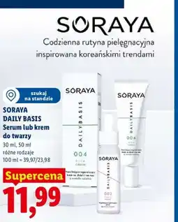 Lidl Serum do twarzy Soraya Daily Basis oferta