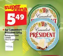Topaz Ser Camembert President oferta