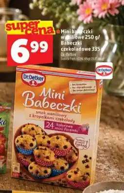 Topaz Mini Babeczki waniliowe z kropelkami czekolady Dr. Oetker oferta