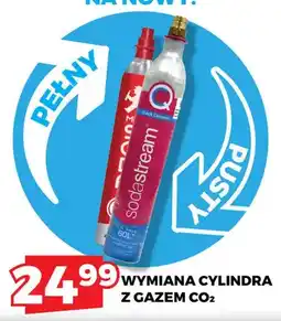 Topaz Wymiana cylindra z gazem CO2 Sodastream oferta
