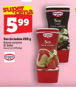 Topaz Sos do lodów Dr. Oetker o smaku czekoladowym oferta