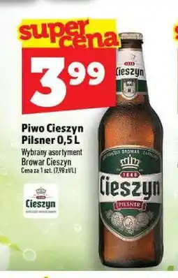 Topaz Piwo Cieszyn Pilsner oferta