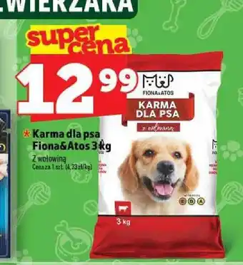 Topaz Karma dla psa Fiona & Atos z wołowiną oferta