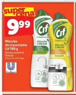 Topaz Mleczko do czyszczenia Cif Cream Cleanboost oferta
