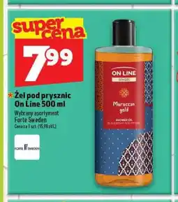 Topaz Żel pod prysznic On Line Senses Moroccan Gold oferta