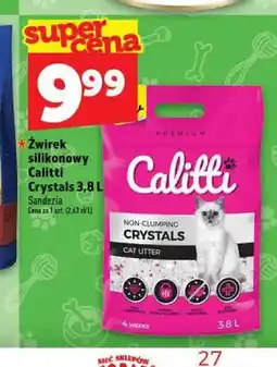 Topaz Żwirek silikonowy Calitti Crystals oferta