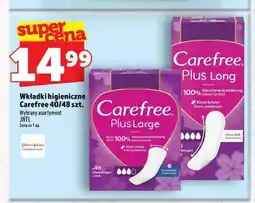 Topaz Wkładki higieniczne Carefree Plus Large oferta