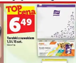 Topaz Torebki z suwakiem Favi oferta