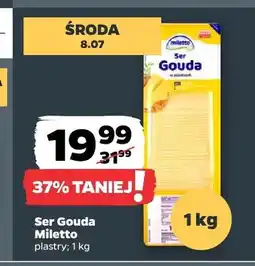 Netto Ser Gouda Miletto plastry oferta
