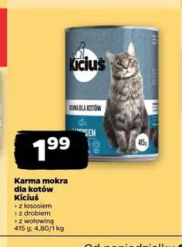 Netto Karma mokra dla kotów z łososiem Kiciuś oferta