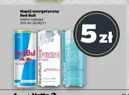 Netto Napój energetyczny Red Bull Sugarfree oferta