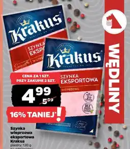 Netto Szynka eksportowa Krakus oferta