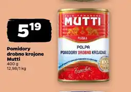 Netto Pomidory drobno krojone Mutti Polpa oferta