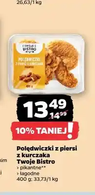 Netto Polędwiczki z piersi z kurczaka pikantne Twoje Bistro oferta