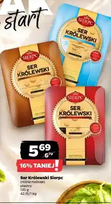 Netto Ser Królewski Sierpc plastry oferta