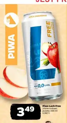 Netto Piwo bezalkoholowe Lech Free Apple Lemongrass oferta