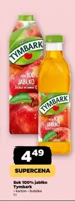 Netto Sok 100% jabłko Tymbark w kartonie oferta