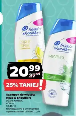 Netto Szampon do włosów Head & Shoulders Citrus Fresh oferta