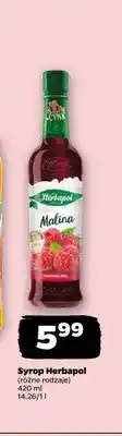 Netto Syrop owocowy Herbapol Malina oferta