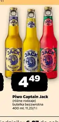 Netto Piwo Captain Jack Original oferta