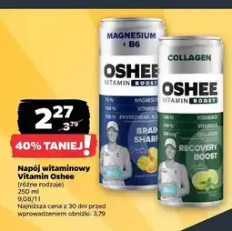 Netto Napój witaminowy Oshee Vitamin Boost Magnesium + B6 oferta
