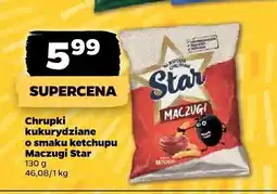 Netto Chrupki kukurydziane o smaku ketchupu Star Maczugi oferta
