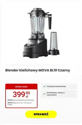 Blender kielichowy MOVA BL10 Czarny