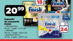 Netto Kapsułki do zmywarki Finish Ultimate Plus oferta