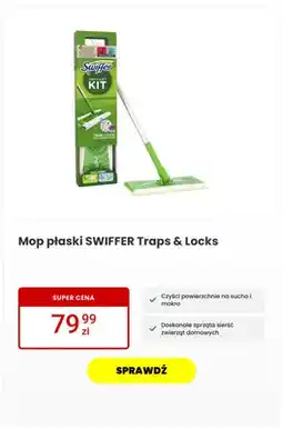 Media Expert Mop płaski Swiffer Traps & Locks oferta