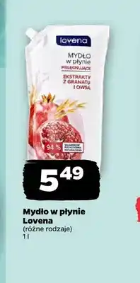 Netto Mydło w płynie Lovena Ekstrakty z granatu i owsa oferta