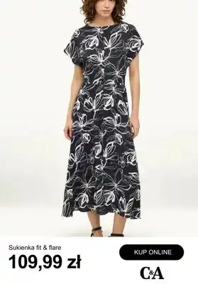 C&A Sukienka fit & flare C&A oferta