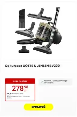 Media Expert Odkurzacz Götze & Jensen BV200 oferta