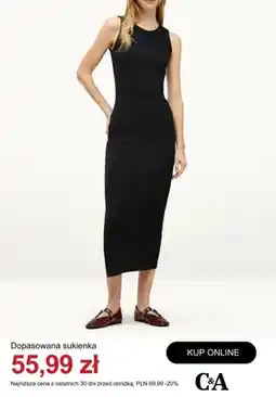C&A Sukienka damska dopasowana C&A oferta