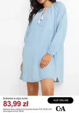 C&A Sukienka w stylu tuniki C&A oferta
