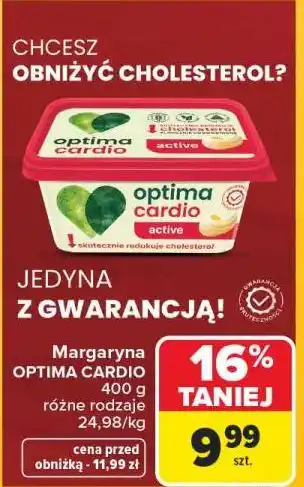 Carrefour Margaryna Optima Cardio oferta