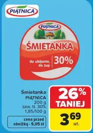 Carrefour Śmietanka PIĄTNICA oferta