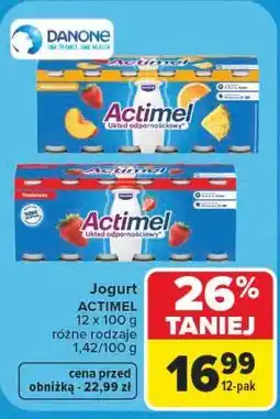 Carrefour Jogurt ACTIMEL oferta
