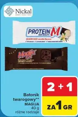 Carrefour Batonik twarogowy Magija oferta