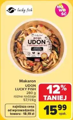 Carrefour Makaron UDON LUCKY FISH oferta