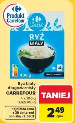 Carrefour Ryż biały długoziarnisty CARREFOUR oferta
