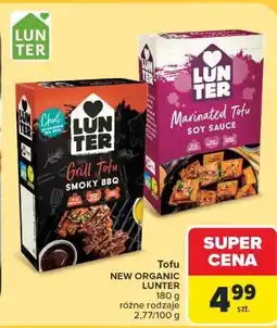 Carrefour Tofu NEW ORGANIC LUNTER oferta