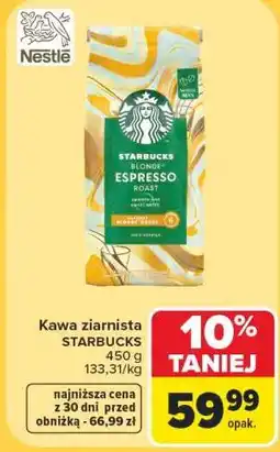 Carrefour Kawa ziarnista STARBUCKS oferta