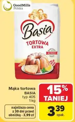 Carrefour Mąka tortowa BASIA typ 405 oferta