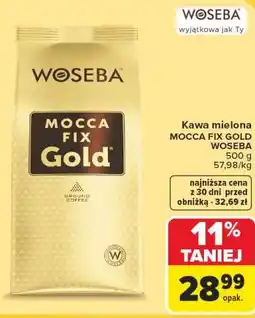 Carrefour Kawa mielona MOCCA FIX GOLD WOSEBA oferta
