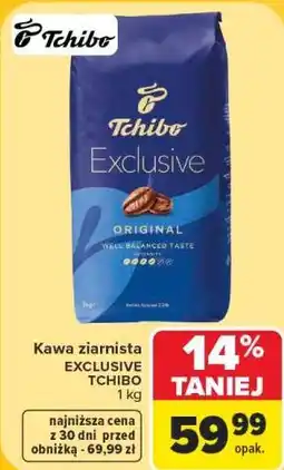 Carrefour Kawa ziarnista EXCLUSIVE TCHIBO oferta