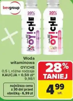 Carrefour Woda witaminowa OY!CHE oferta