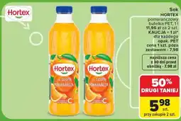 Carrefour Hortex Sok pomarańczowy oferta