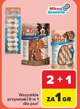 Carrefour Wszystkie przysmaki 8 w 1 dla psa oferta